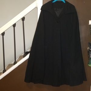 Women cape- lined coat from Sak 5th Ave